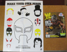 WWE Magazine  Maria Kanellis - Rey Mysterio + Poster - Trish Stratus