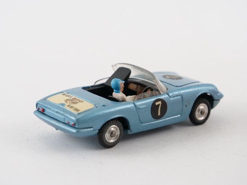 Corgi n° 318 Lotus Elan S2 cabriolet Esso #7 rare 1/43 - Imagen 5 de 9
