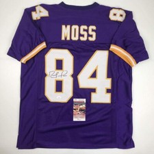 Autographed/Signed Randy Moss Minnesota Purpl...