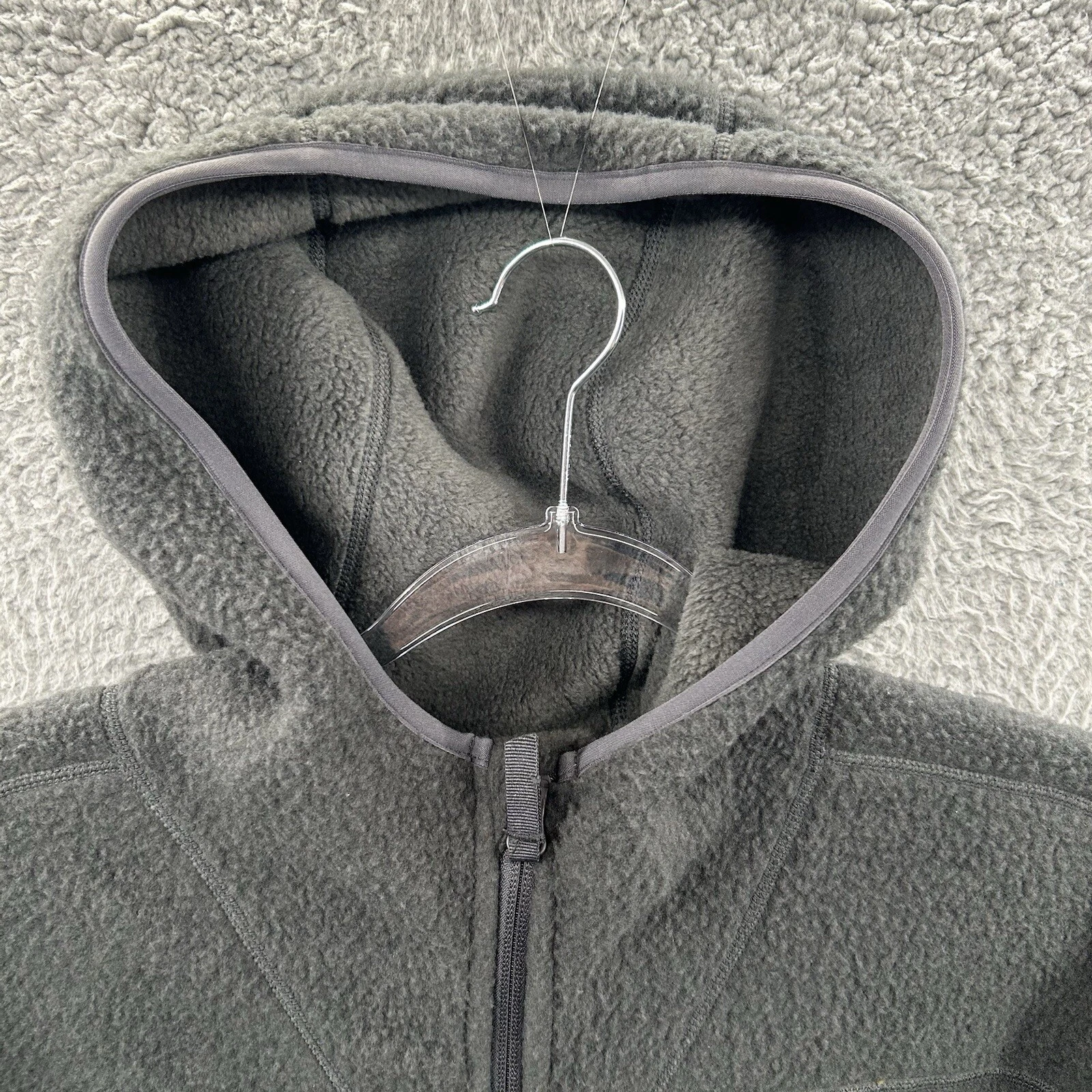 merrell fleece full zip hiking sweatshirt trail jacket