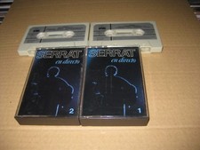 JOAN MANUEL SERRAT Spanisch 2 X Kassette Live