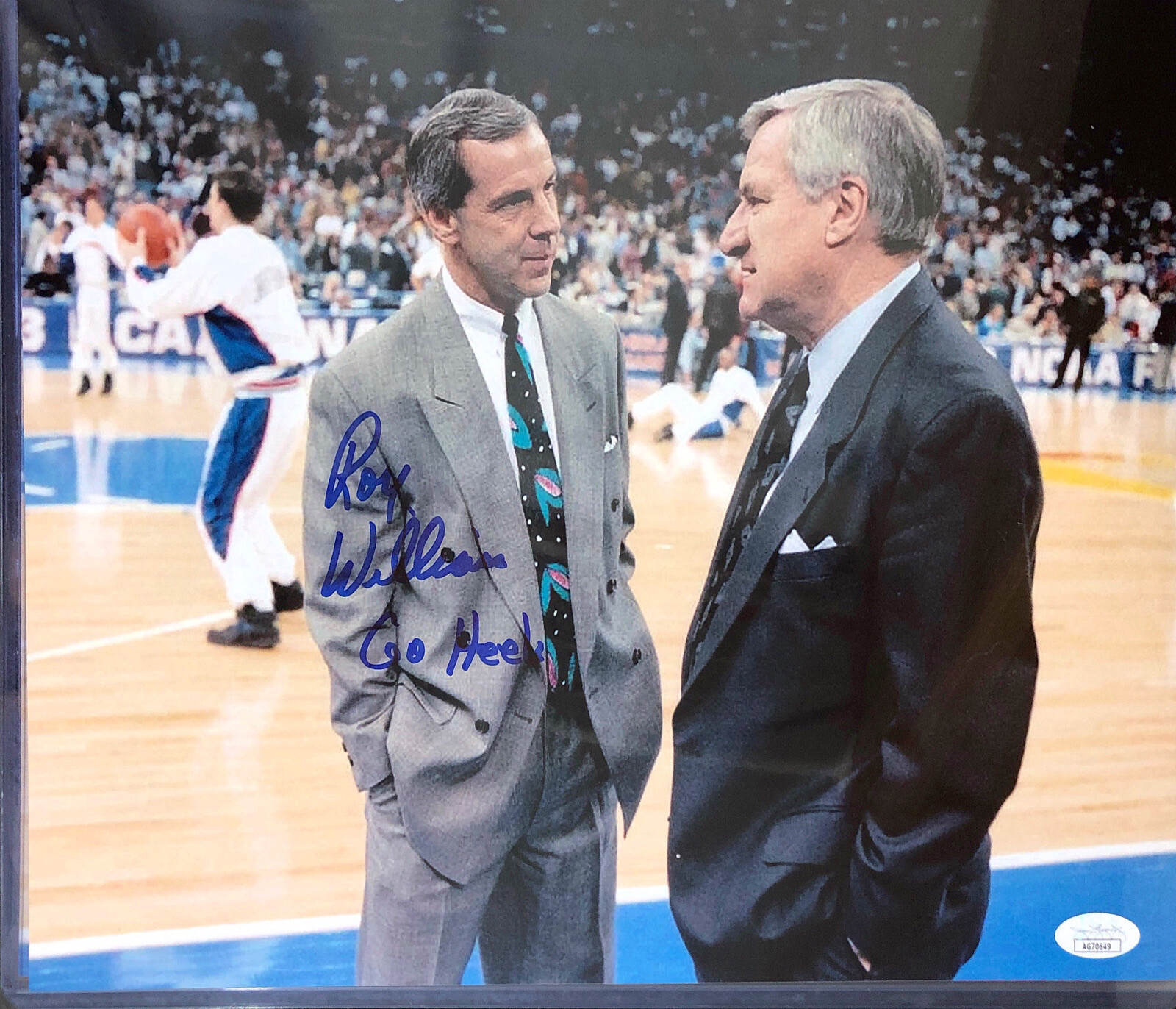Roy Williams Autographed Signed North Carolina Tar Heels 11X14 PHOTO BASKETBALL UNC JSA 