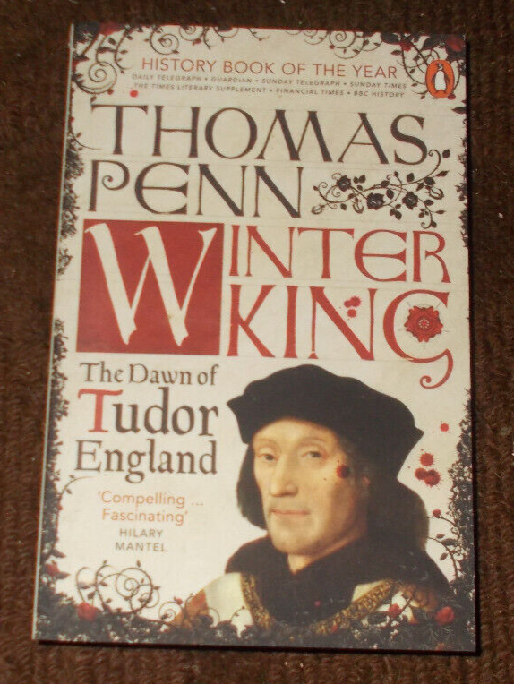 THOMAS PENN PAPERCOVER THE WINTER KING PENGUIN HISTORY BOOK TUDORS