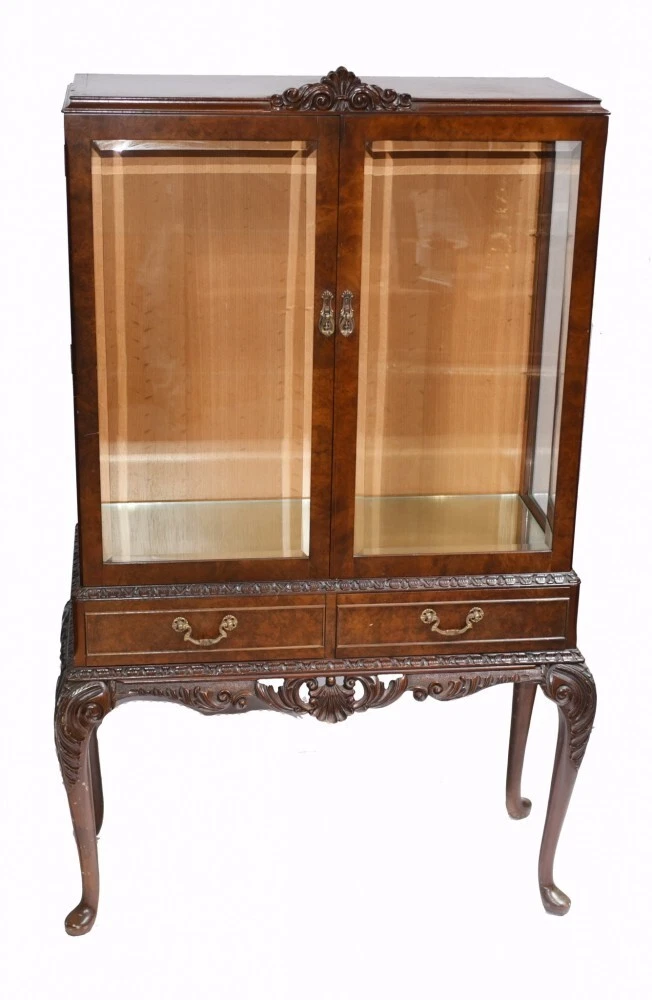 Victorian Display Cabinet Bookcase eBay