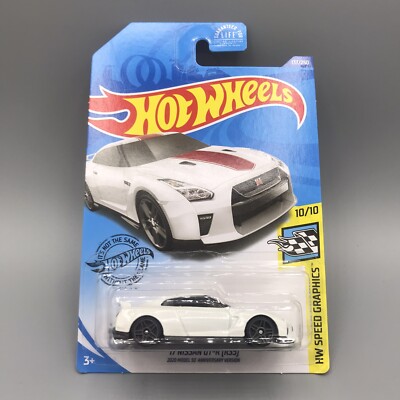ミニカー Hot Wheels '17 NISSAN GT-R (R35) Super Hot Wheels Super Treasure Hunt 17 Blue Nissan Skyline GTR