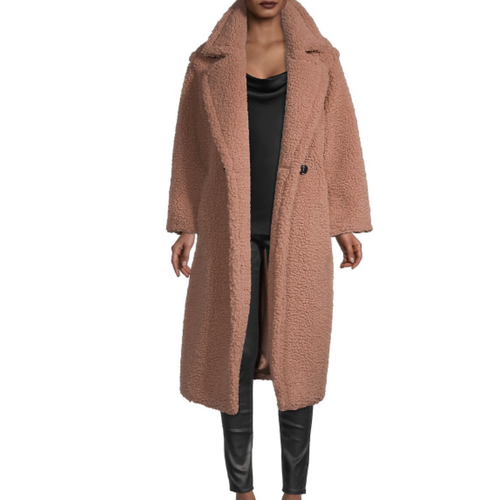 UGGS GERTRUDE WOMENS LONG TEDDY COAT IN 