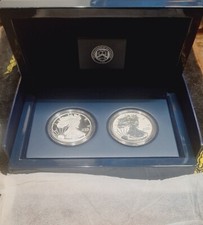 2012-S 2-Coin American Silver Eagle Sets (75th Anniv) Absolutely Beautiful Sets.