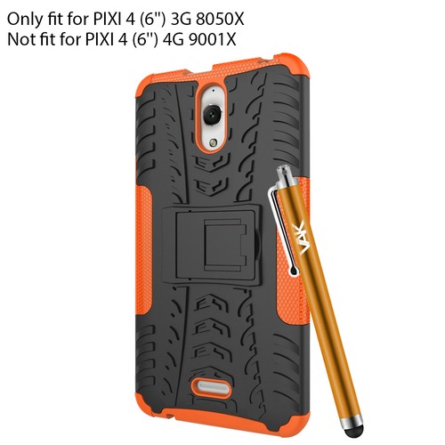 For Alcatel Pixi 4 (6'') 8050X 3G Phone Case Heavy Duty Shockproof Cover - Picture 21 of 41