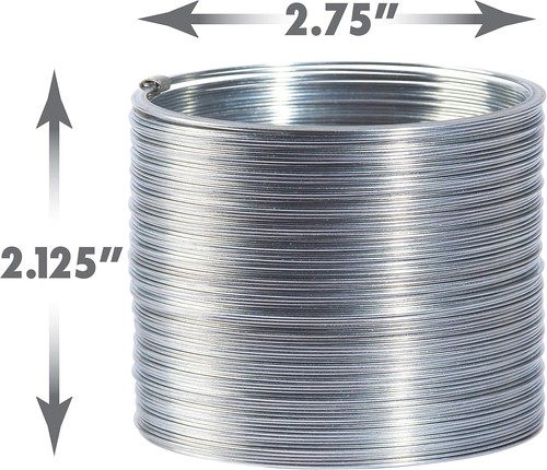 The Original Slinky Walking Spring Toy, 2.75-inch Diameter Metal Slinky, Fidget - Picture 5 of 5