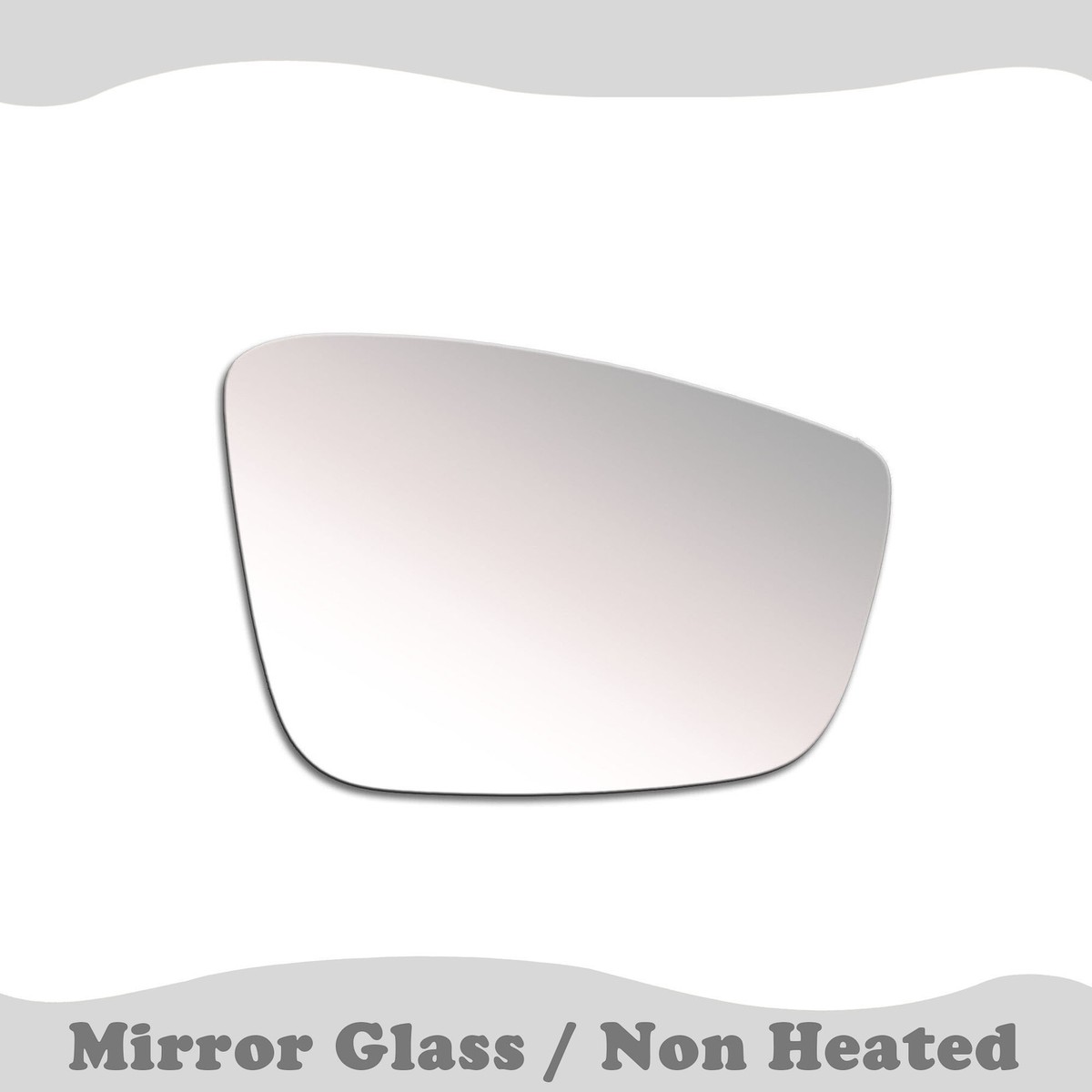 Passenger Side Mirror Glass For Volkswagen Beetle, Jetta, Passat - RH Replacement
