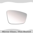 Mirror Glass For 2013-2016 VW Beetle 2011-2018 VW Jetta Passenger Right Side RH