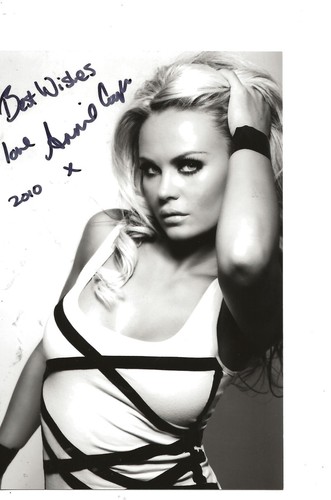 Annie COOPER -Swedish Born Actress- " Above Suspicion/The Steal"-Signed Photo