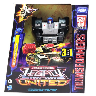 Transformers Legacy United Overcharge Leader Class 3in1 Action Figur Hasbro