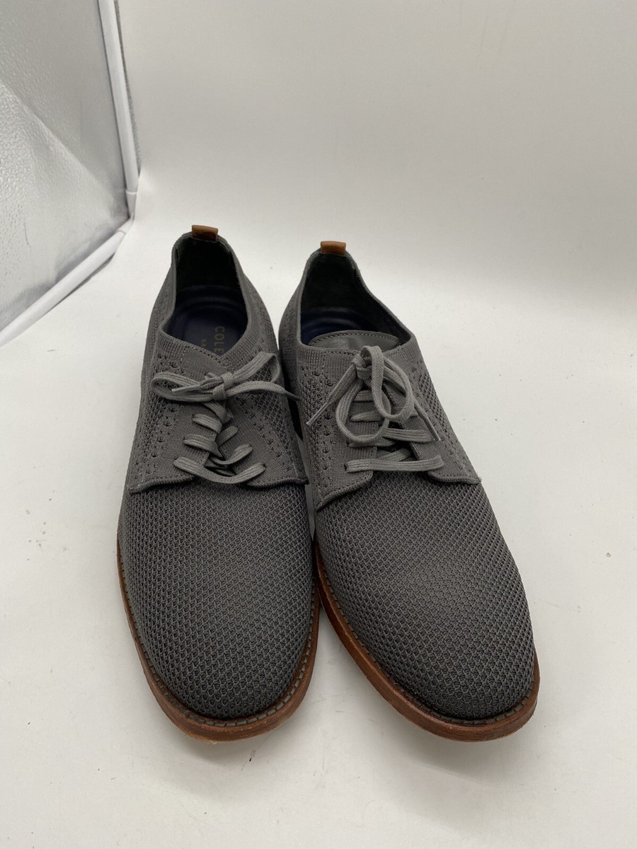 Cole Haan Men’s Lace-Up Oxfords in Grey Size 9.5 Men main image 4
