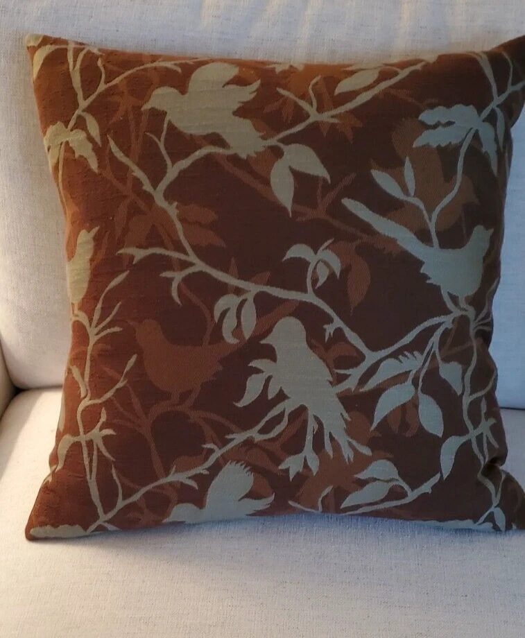 Bird print online throw pillows