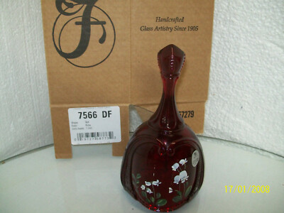 Fenton 2007 Ruby Bell # 7566 DF