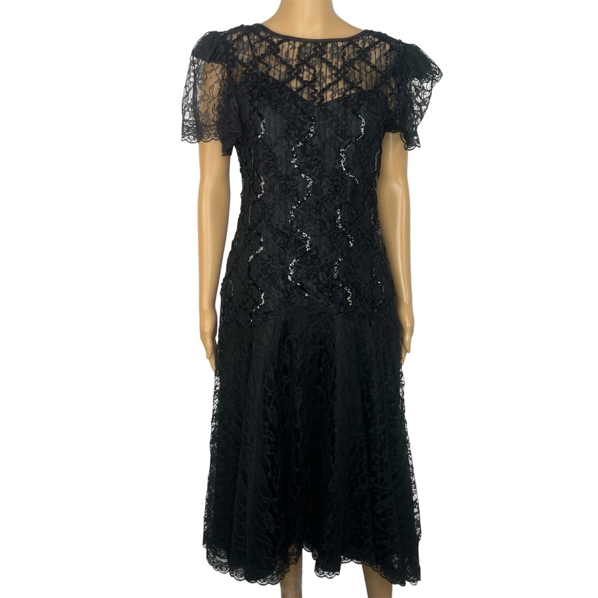 black tea party dress BlackMilk | Goth Clothing | Short | Black The classic design and flattering fit offer a timeless and sophisticated look Vintage Shuet Young Dress Size