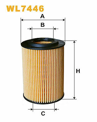 WIX FILTERS WL7446 Oil Filter for HONDA - Picture 1 of 1
