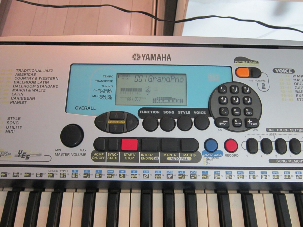 Yamaha PSR-225GM 61-Key Touch Response Portable Keyboard With