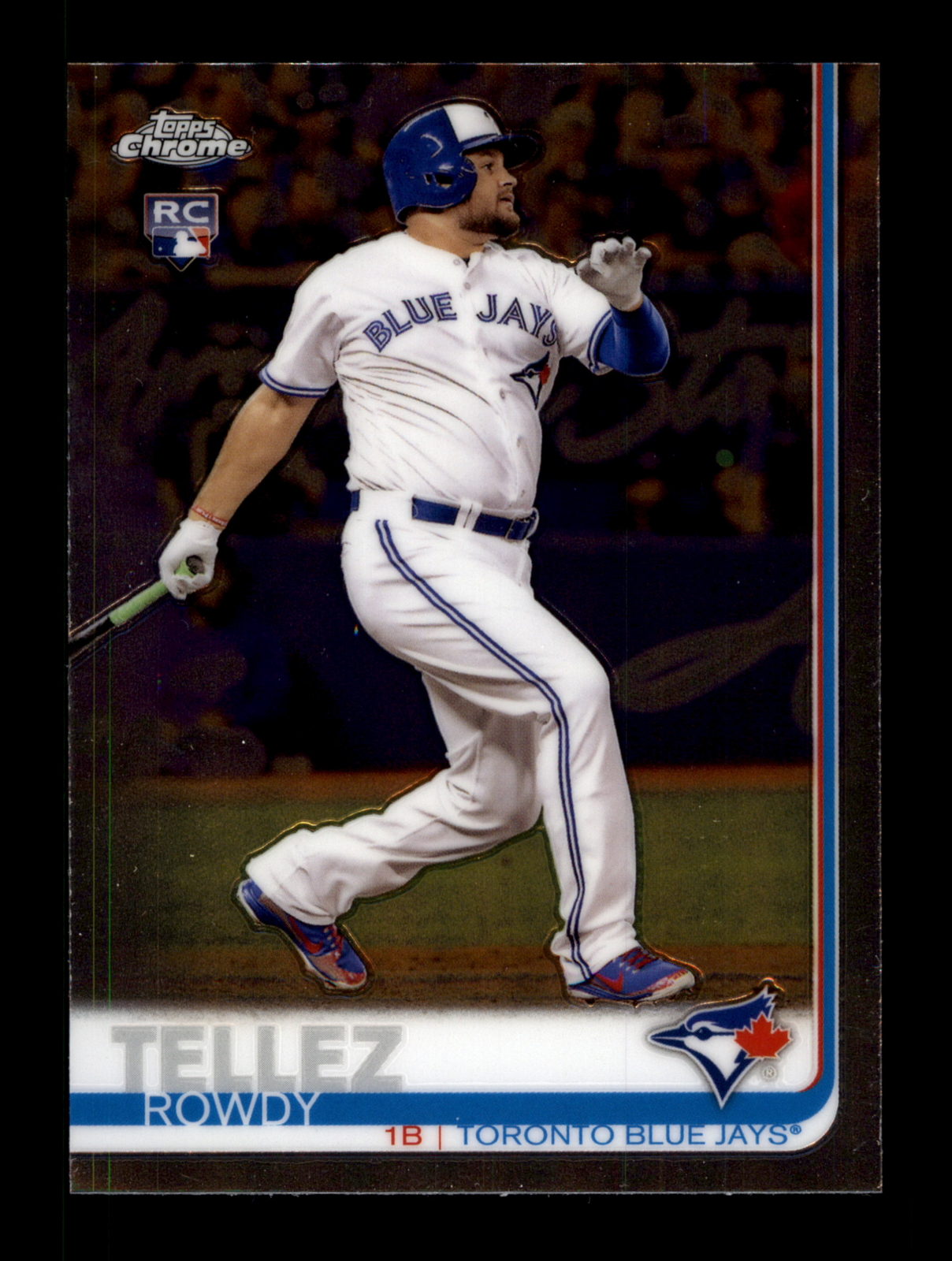 2019 Topps Chrome #2 Rowdy Tellez RC Toronto Blue Jays