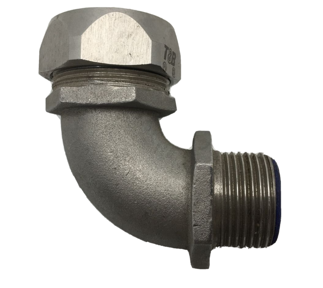 5353SST THOMAS AND BETTS 3/4" STAINLESS STEEL SEALTITE CONNECTOR 90