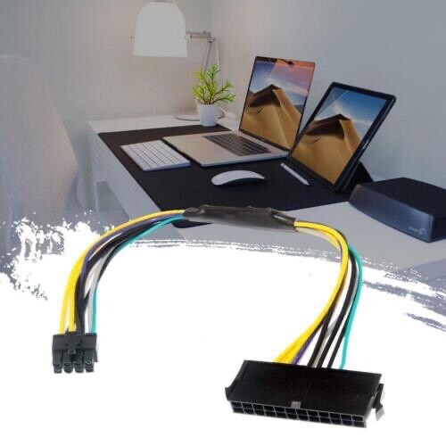 24 Pin auf 8 Pin ATX Netzteil Adapter Kabel für DELL Computer Optip