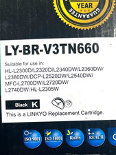 LINKYO Premium Ink Cartridges LY-BR-V3TN660 Black Cartridge