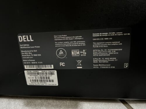 Wireless Dell S2815dn Printer/Scanner/Copier & Fax - Picture 3 of 3