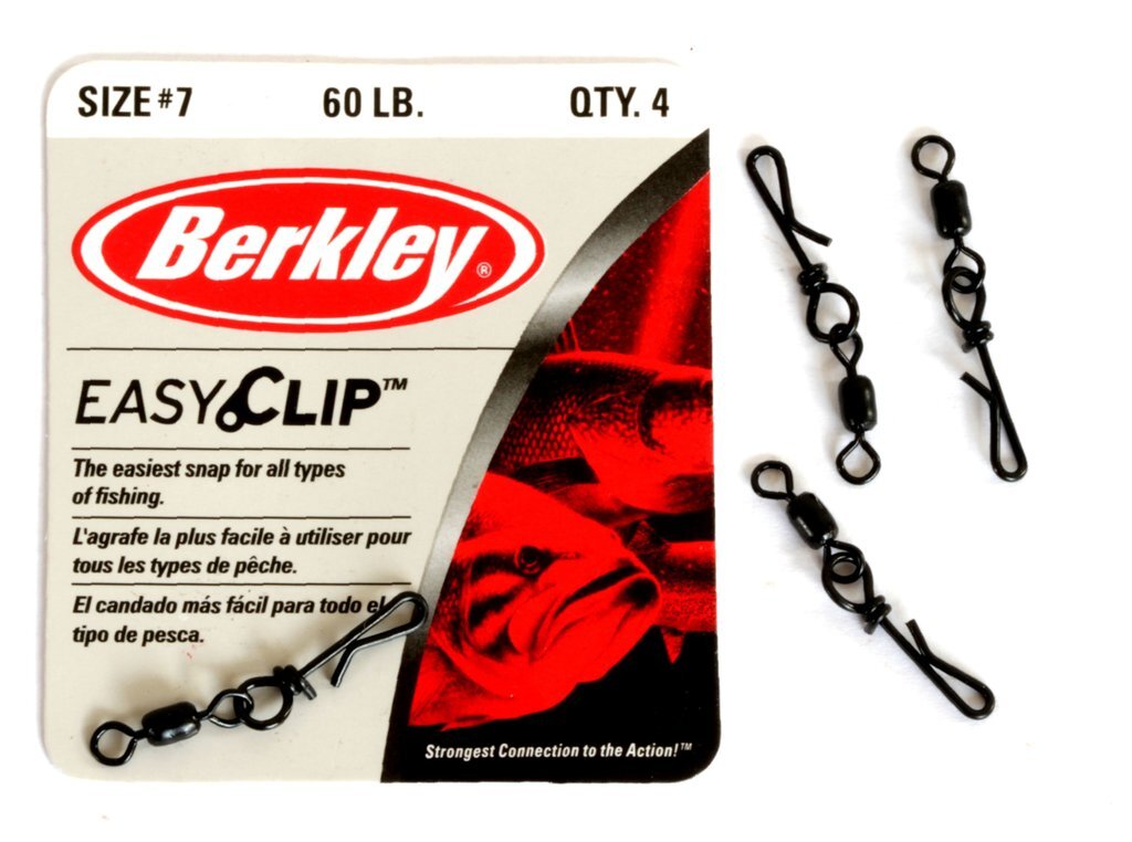 Vórtice Berkley Mc Mahon Easy Clip con cierre rápido conector 30 lb a 80 lb