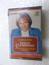 RICHARD CLAYDERMAN CONCERTO WITH ROYAL PHILHARMONIC ORCHESTRA CASSETTE INDIA