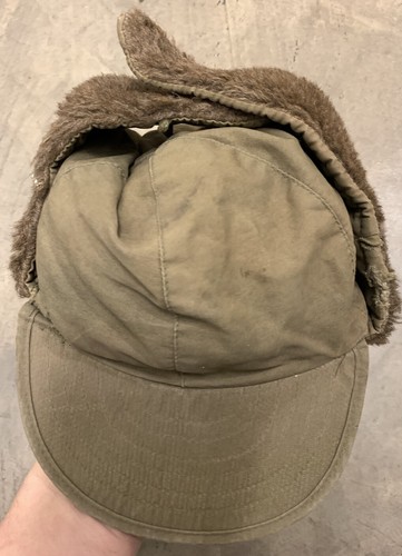 Vtg Korea Era Us Military Mq 1 Field Pile Cap Hat Size 7 Ebay