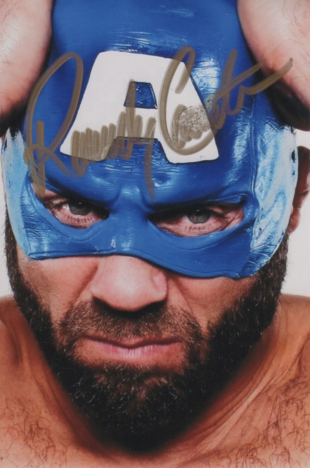 Randy Couture Signed 4x6 Photo UFC 3 COA