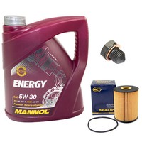 MotoröL ÖLfilter SH427P 5W30 4Liter + ÖLablassschraube FüR Audi Seat VW Golf III