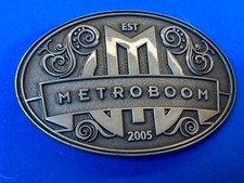 Metroboom - est.. 2005 Promotional Belt Buckle