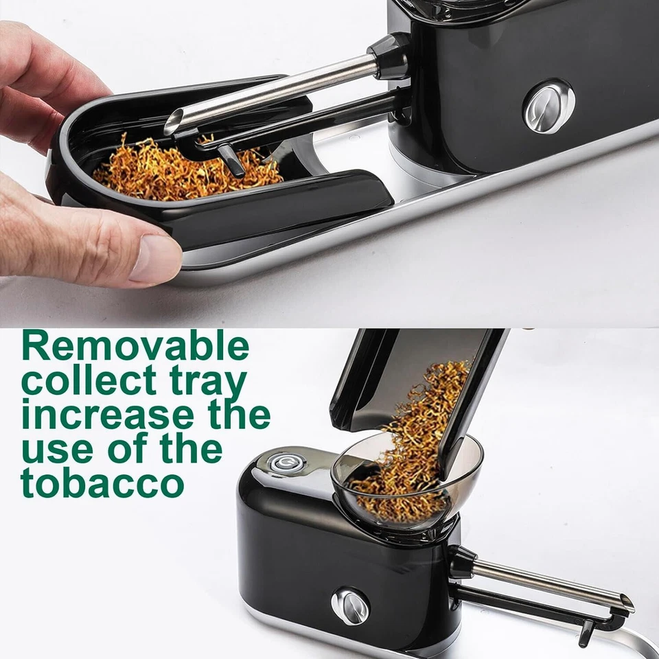 Máquina de laminación de conos eléctricos Cargador automático de cono Máquina de llenado portátil EE. UU. Foto 3 de 4