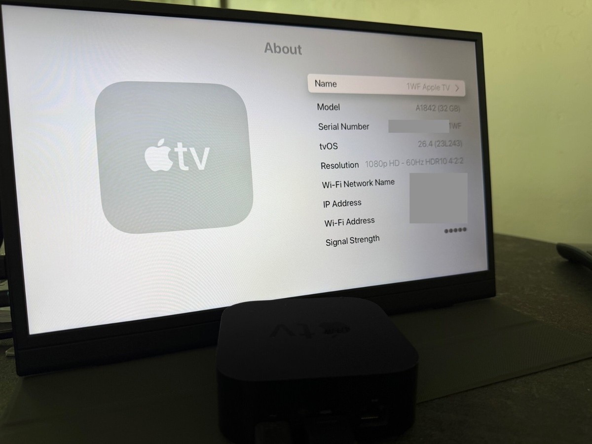 Apple TV 4K (1st Generation) A1842 32GB Black | eBay