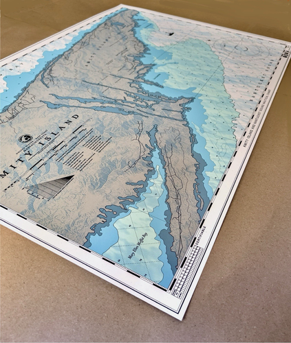 JAWS Poster Anthony Petrie Movie Screen Print CHUM CHART 50TH PCC Mondo LE /150 - Picture 14 of 16