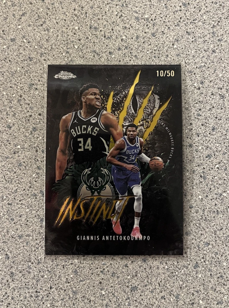Giannis Antetokounmpo Basketball Serial Numbered Sports Trading