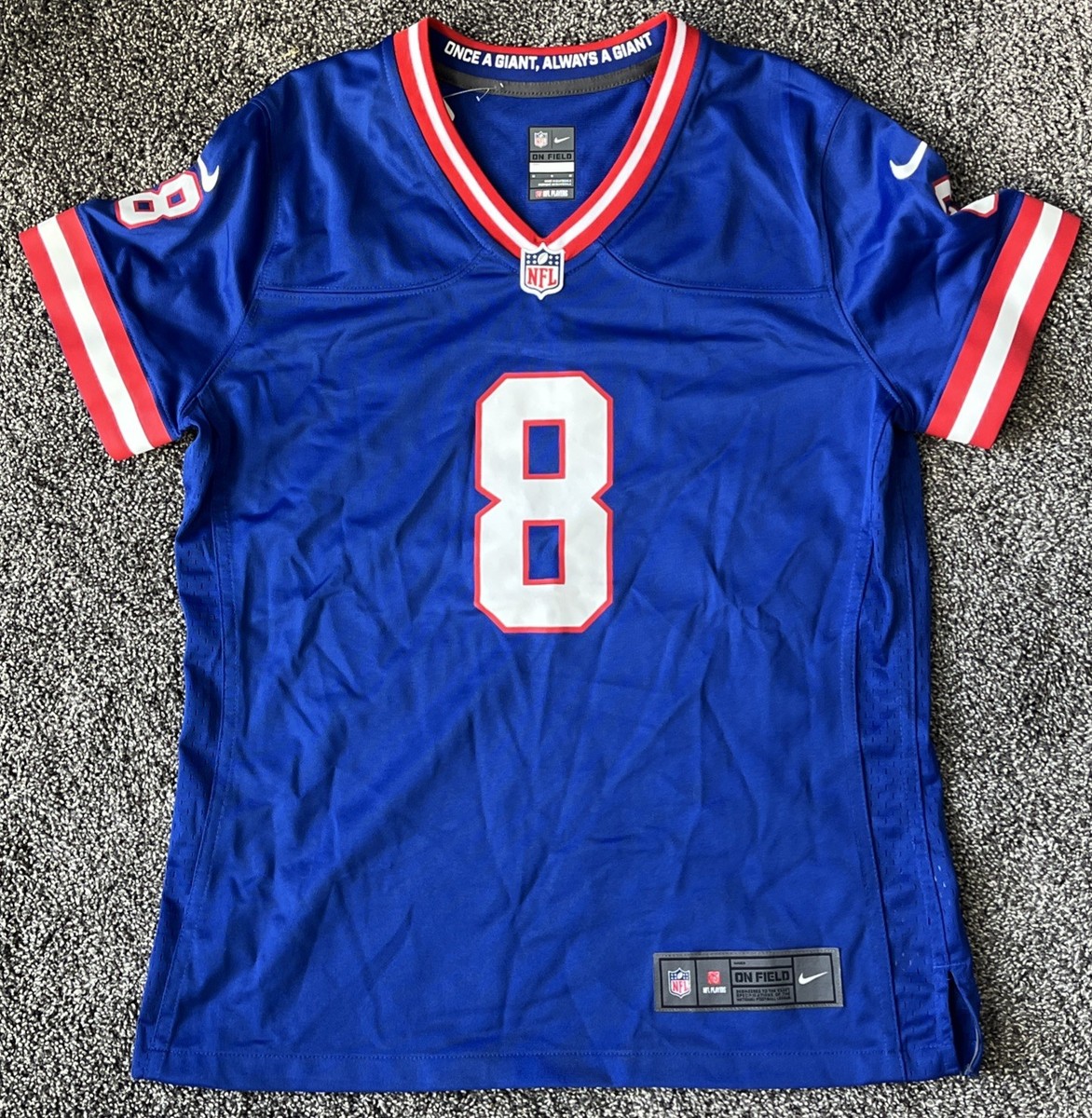 Nike On Field New York Giants Daniel Jones Football Jersey