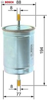 Bosch 0450905216 Kraftstofffilter Kraftstoffilter FüR Volvo