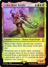 Celes, Rune Knight [Borderless Surge Foil] #209 Prices | Magic