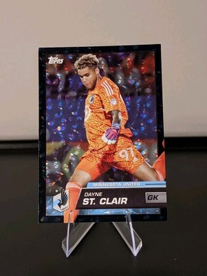 Dayne St. Clair - 2023 Topps MLS Icy Black Foil - Minnesota United