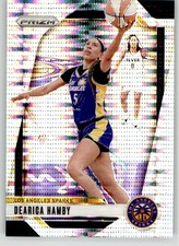 Dearica Hamby 2024 Panini Prizm WNBA Pulsar Prizms 19 #/499 Los Angeles Sparks