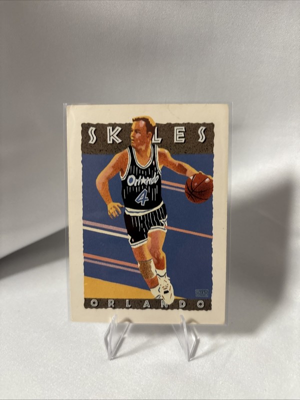 1991-92 NBA HOOPS Scott Skiles #521 Orlando Magic Basketball Card