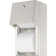ASI Surface Mounted Dual Roll Toilet Tissue Dispenser - 10-0030 Asi Group