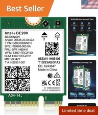 WiFi 7 Wireless Card Intel BE200 NGW with Bluetooth 5.4 for Fast Connectivity