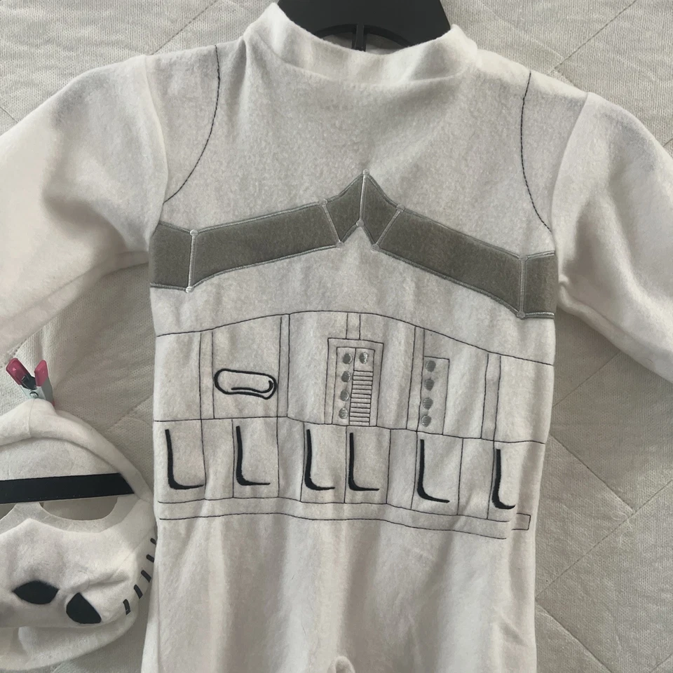 Disfraz de soldado de asalto Star Wars para disfrazar de Halloween talla pequeña niño Foto 2 de 4