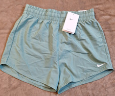 1293 Nike Kids Shorts Dri-Fit Athletic Shorts Green Sz Medium