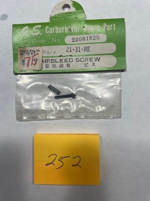 VINTAGE R/C  O.S. MAX 21-31-RE  AIRBLEED SCREW    #22081820