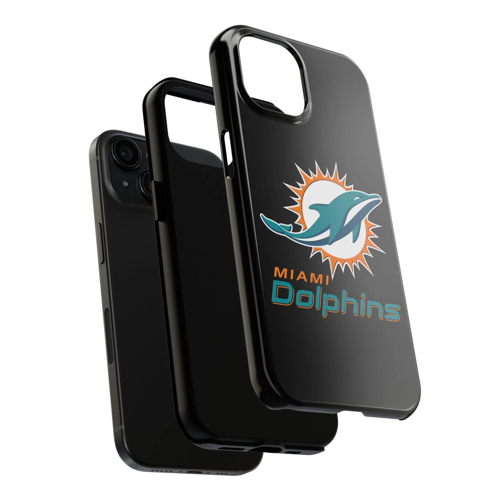 Miami Dolphins Tough Phone Case for iPhone